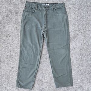 Carhartt FR Flame Resistant CAT 2 NFPA 2112 GreenGray Work Pants Men's 38/30